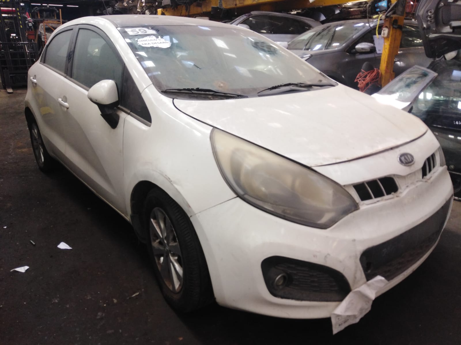 RIEL INYECCIóN Kia RIO 2012  USADO EN DESARME